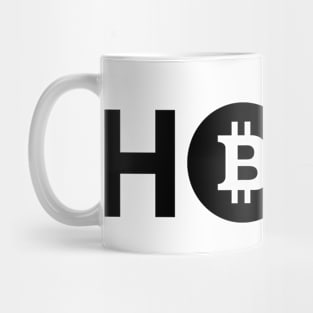 HODL BTC Bitcoin BLACK Mug